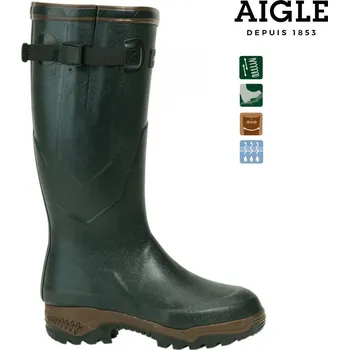 Pánská obuv AIGLE - PARCOURS® 2 Vario holínky tmavě zelené Tmavě zelená 38