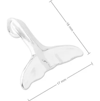 Přívěsek Stříbrný přívěsek velrybí ocas