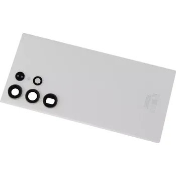 Náhradní kryt pro mobilní telefon Originál kryt baterie Samsung Galaxy S23 Ultra SM-G918 bílý demontovaný