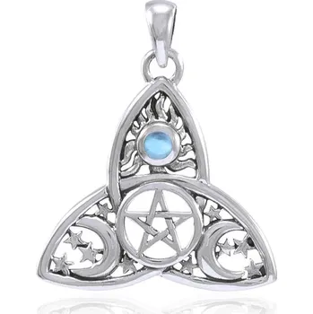 Přívěsek MAGIE NOČNÍ OBLOHY, stříbrný závěs