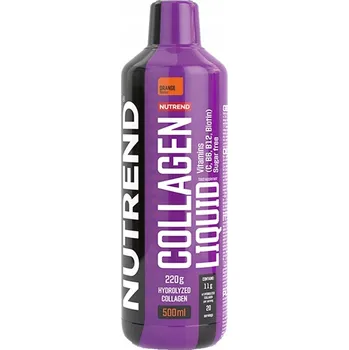 Kloubní výživa Nutrend Collagen Liquid kolagen na klouby 500ml Pomeranč