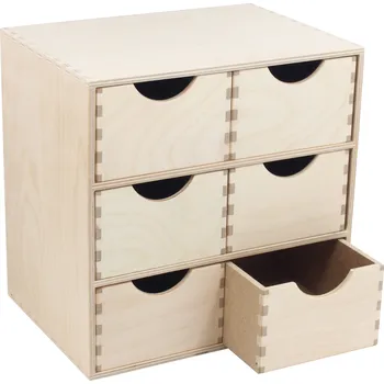 Úložný box Dřevěný organizér SSK-2
