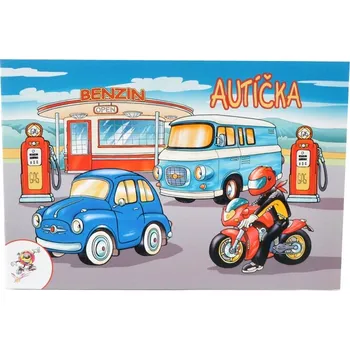 omalovánky Mičánek MP omalovánky LUX Autíčka 600154