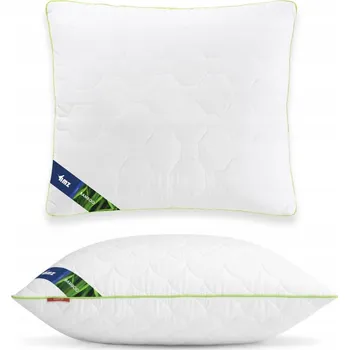 Polštář Polštář na spaní AMZ antialergický 50x60 cm silikonová vlákna, bílá barva