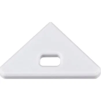 LED osvětlení IN-LIGHT Koncovka profilu CORNER LINE s průchodem na kabel šedá