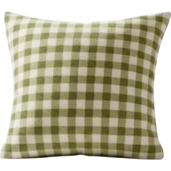 Povlak na dekorativní polštářek Mikroplyšový povlak na polštářek KELVIO 45x45 cm, zelený