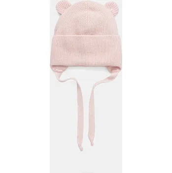 Čepice Dětská vlněná čepice Jamiks GILIS GILIS.me.Na.gl.JZI025.G růžová 03X, vel. 48