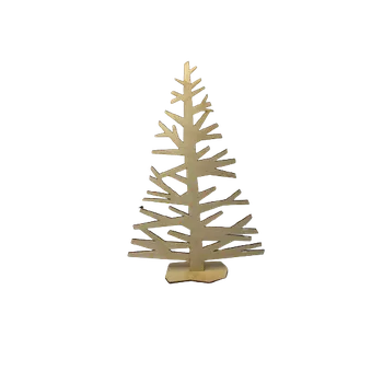 Vánoční stromek Dřevěný stromek s podstavcem