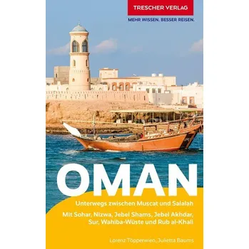 Cestování TRESCHER Reiseführer Oman - Baums, Julietta [DE] (2025, Brožovaná, Trescher Verlag)