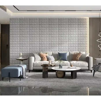 Samolepící dekorace HCS SAMOLEPICÍ 3D DEKORACE VELVET Barva: šedá 2