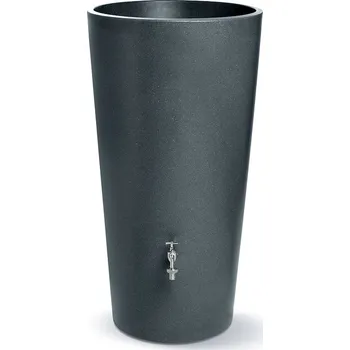 Sud na dešťovou vodu RAINBOWL FLOWER antracit 150l PRRRAF150-S433
