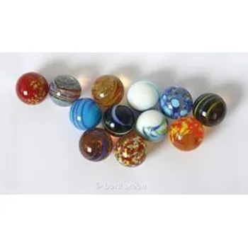 Bartl Kuličky cvrnkací skleněné - velké (12 ks)