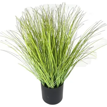 umělá květina Umělá tráva 76 cm v plastovém květináči