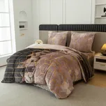 Mikroplyšové povlečení VELVETIA barevné Rozměr povlečení: 2 ks 70 x 90 cm | 200 x 220 cm, 140x200 / 70x90 cm, 200x220 + 2 polštáře 70x90 cm