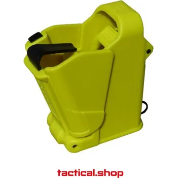 Příslušenství pro sportovní střelbu Maglula UP60L - Rychlonabíječ / vybíječ pro pistolové zásobníky, 9mm - .45 ACP - žlutý