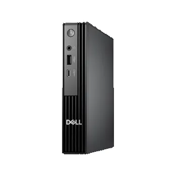 Stolní počítač Dell Pro Micro QCM1255 - Mikro Ryzen 5 8500GE / až 5 GHz - RAM 16 GB - SSD 512 GB - NVMe - Radeon 740M - Gigabit Ethernet, Bluetooth, IEEE 802.11ax (Wi-Fi 6) - Win 11 Pro - monitor: žádný - černá - BT