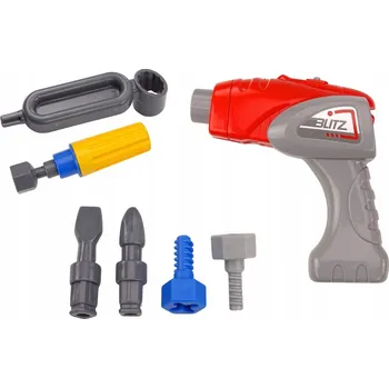 autíčko Kreslené letadlo k sestavení s otočnými křídly DIY Červené