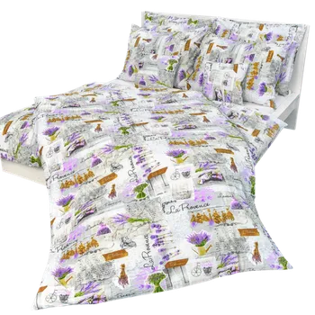 Povlečení Povlečení krep č.57 Provance 140x200, 70x90 cm