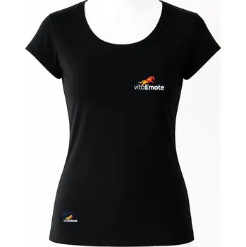 VitaEmote tričko, černá velikost L