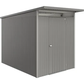 Zahradní domek Biohort Zahradní domek AVANTGARDE ECO A3, šedý křemen metalíza, jednokřídlé dveře