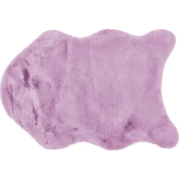 Koberec BO-MA Trading Kožešina Catrin fialová, 60 x 90 cm