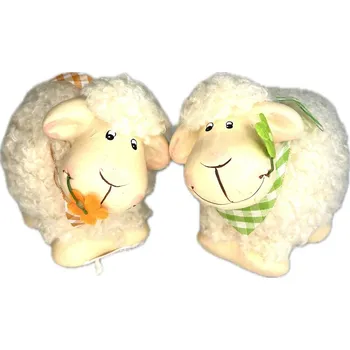 Příze Ovečka vlna 11x8 cm krémová Barva: Zelená