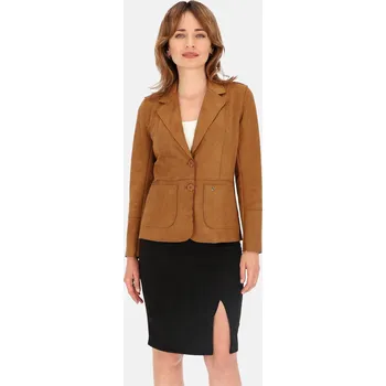 Pánský blejzr Camel dámský semišový blejzr BLE 241015 F - Camel Velikost: 3XL