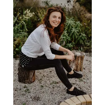 Bederní pás bílé puntíky Velikost: L