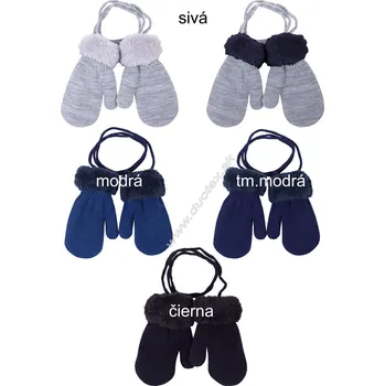 Rukavice YO Rukavice RED-0001C Barva: čierna, Velikost: 12cm