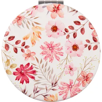 Zrcátko - Růžové květiny