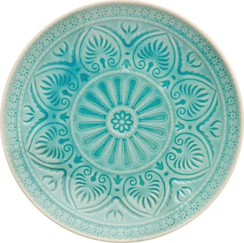 Talíř Butlers SUMATRA Talíř 21 cm - tyrkysová