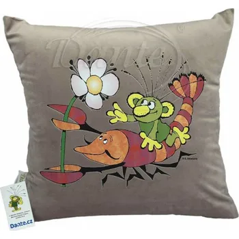 Dekorativní polštářek Dante Rákosníček a rak,40x40