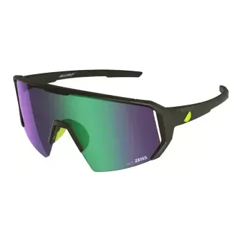 cyklistické brýle Melon Optics Melon Alleycat - Black / Yellow Highlights / Violet