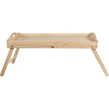 Dřevěný podnos rozkládací