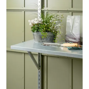 Zahradní stůl Skládací stůl HÖRMANN + regálové držáky HR1344313