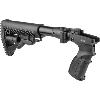FAB Defense M4-SVD - Sklopná teleskopická pažba pro SVD - černá