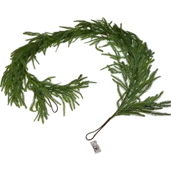 Girlanda jehličí blahočet gumový 3D LUX 180 cm