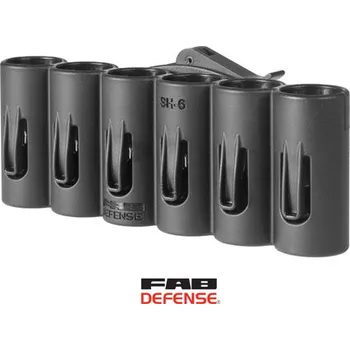 Příslušenství pro sportovní střelbu FAB Defense SH-6 - Picatinny držák SH-6 na brokovnicové náboje 20 gauge