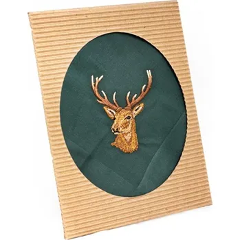 Látkový kapesník Pánský kapesník pro rybáře a myslivce / dárková kazeta - jelen