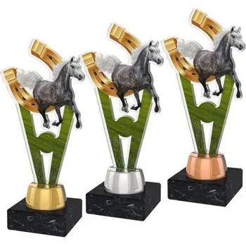 Poháry Bauer Akrylátová trofej ACUTMINIM11 | Jezdectví