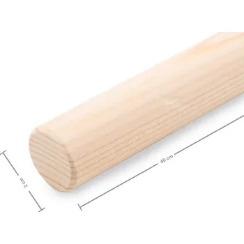 Dřevěná tyč na macramé 40cm