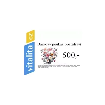 Dárková krabička Dárkový poukaz - (1 poukaz na 500 Kč - fyzicky - poslat dopisem)