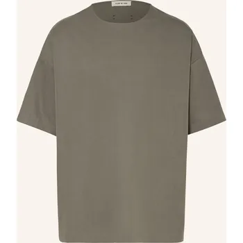 Pánské oblečení Fear Of God Pánské Oversized Tričko, khaki, L