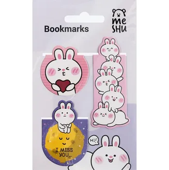 Záložka Magnetické záložky MESHU 3ks Bubble bunny Berlingo