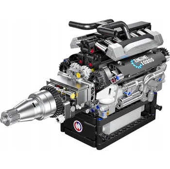 ostatní stavebnice Mould King Technic Motor Rolls-Royce V12 Stavebnice stavebnice hračky