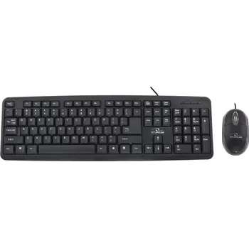 Sada klávesnice a myši Titanum černá