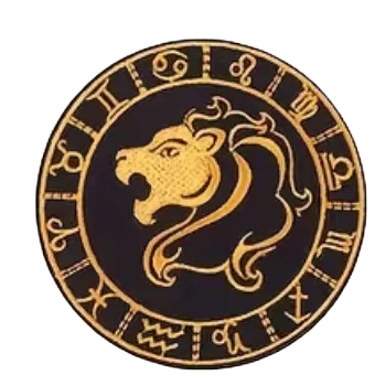 Nášivka Nažehlovací nášivka - zvěrokruh LEV (8,0 x 8,0 cm)