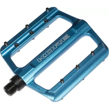Pedál na kolo KORE Pedály KORE Rivera FR/DH - AL/CrMo barva modrá