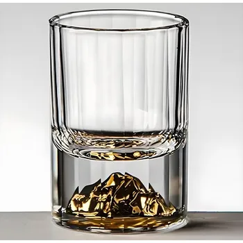 Sklenice Křišťálová sklenice DE 35413 Zlatá/50ml