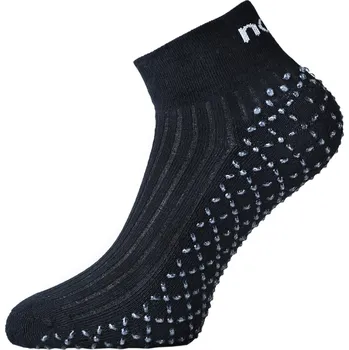 nols Ponožky protiskluzové půlplyš černé Velikost: 38-40
